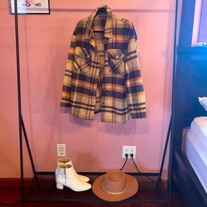Plaid Shacket by PRICELESS